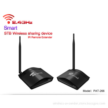 350M LONG RANGE 2.4GHZ  Wireless av senders and transmitter WITH IR REMOTE  CONTROL